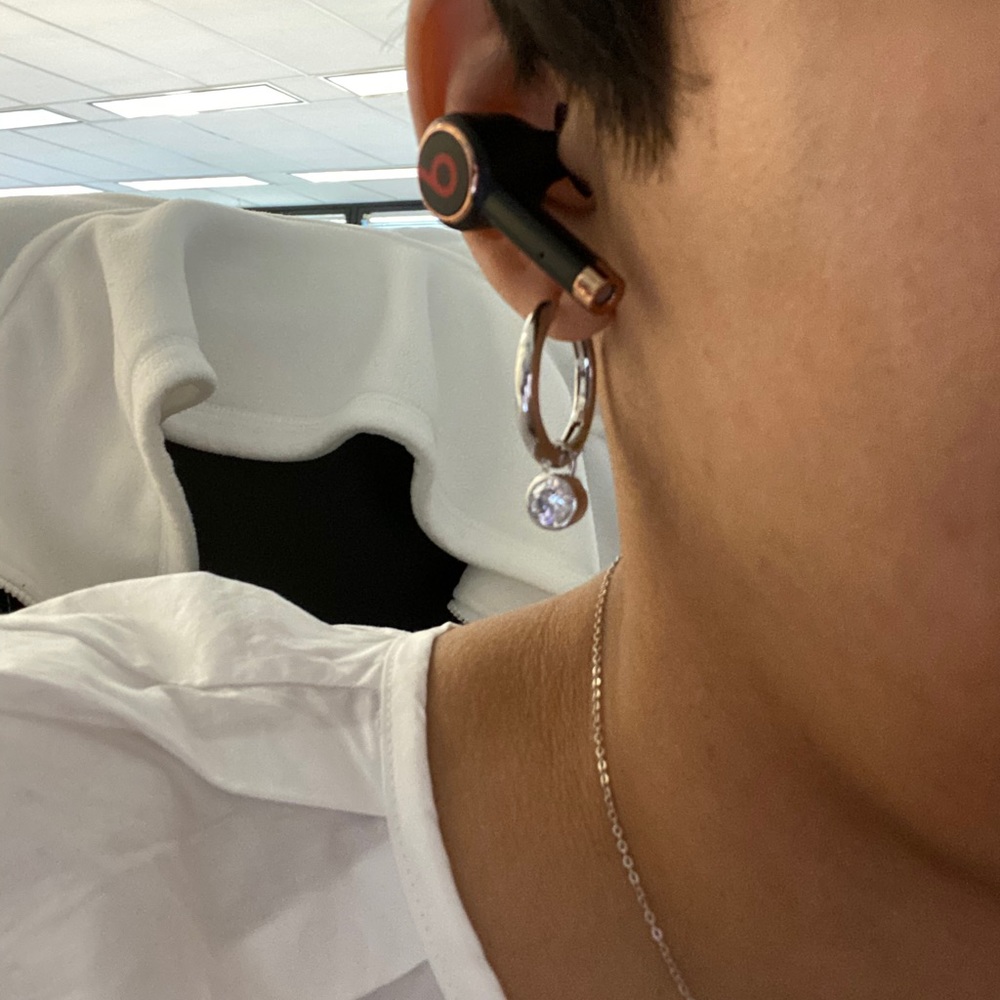 Amazing Ti Sentó hoop earrings with Milano charms